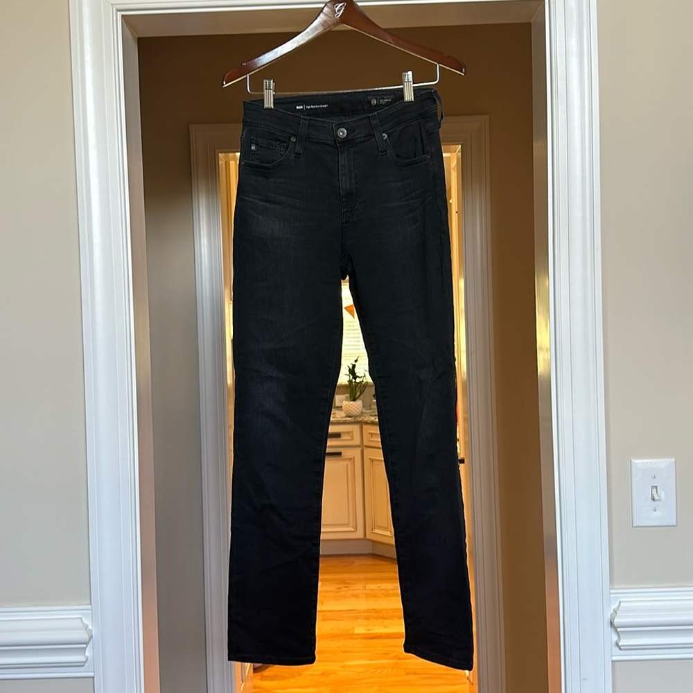 Mari High Rise Black Jeans